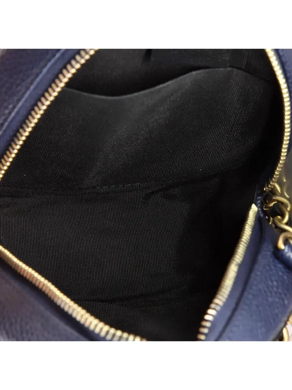 Chanel Filigree Round Clutch With Chain #287683C30B